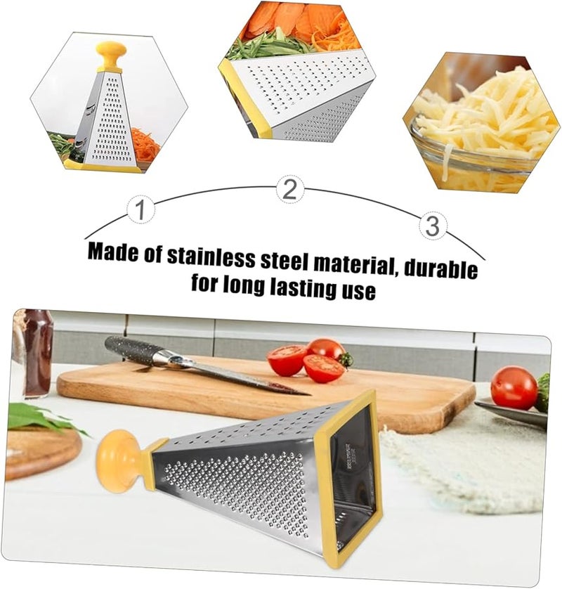 Stainless Steel Electric Vegetable Chopper Grater Multifunctional Easy Clean Soft Handle - Image 4